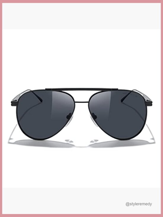 Metal Frame Polarized Sunglasses UV400 Protection Driving Shades main image 6